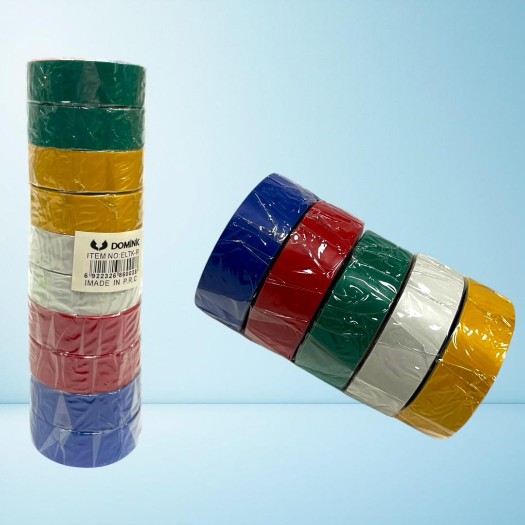ELEKTRİK BANDI RENKLİ 10'LU PAKET